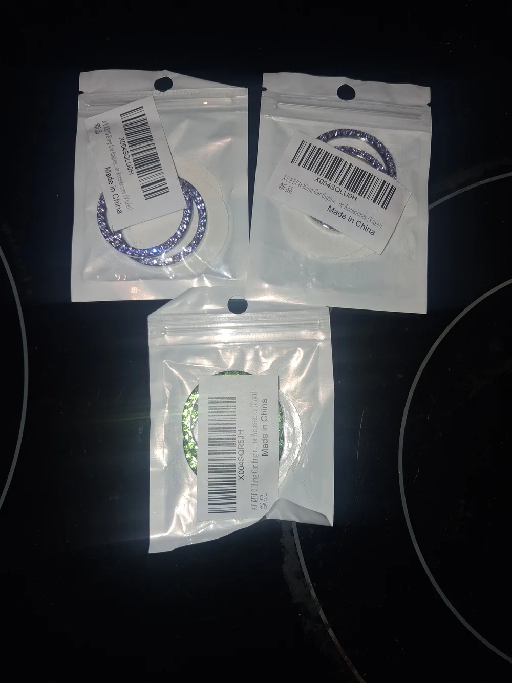 Universal Purplr and Green Engine Covers- One Is 7 Or 2  For $12